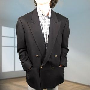 Burberry Wool Gabardine Blazer